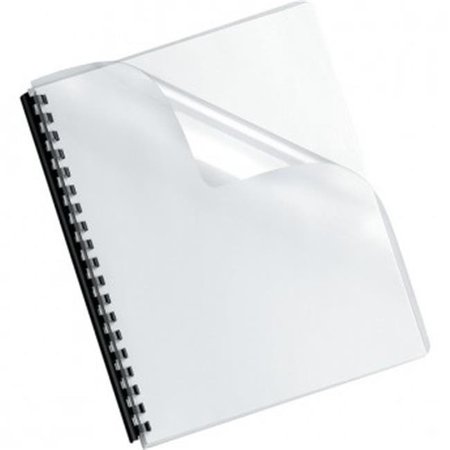 FELLOWES Fellowes FLW52311 Crystals Transparent PVC Binding Cover; Oversized FLW52311